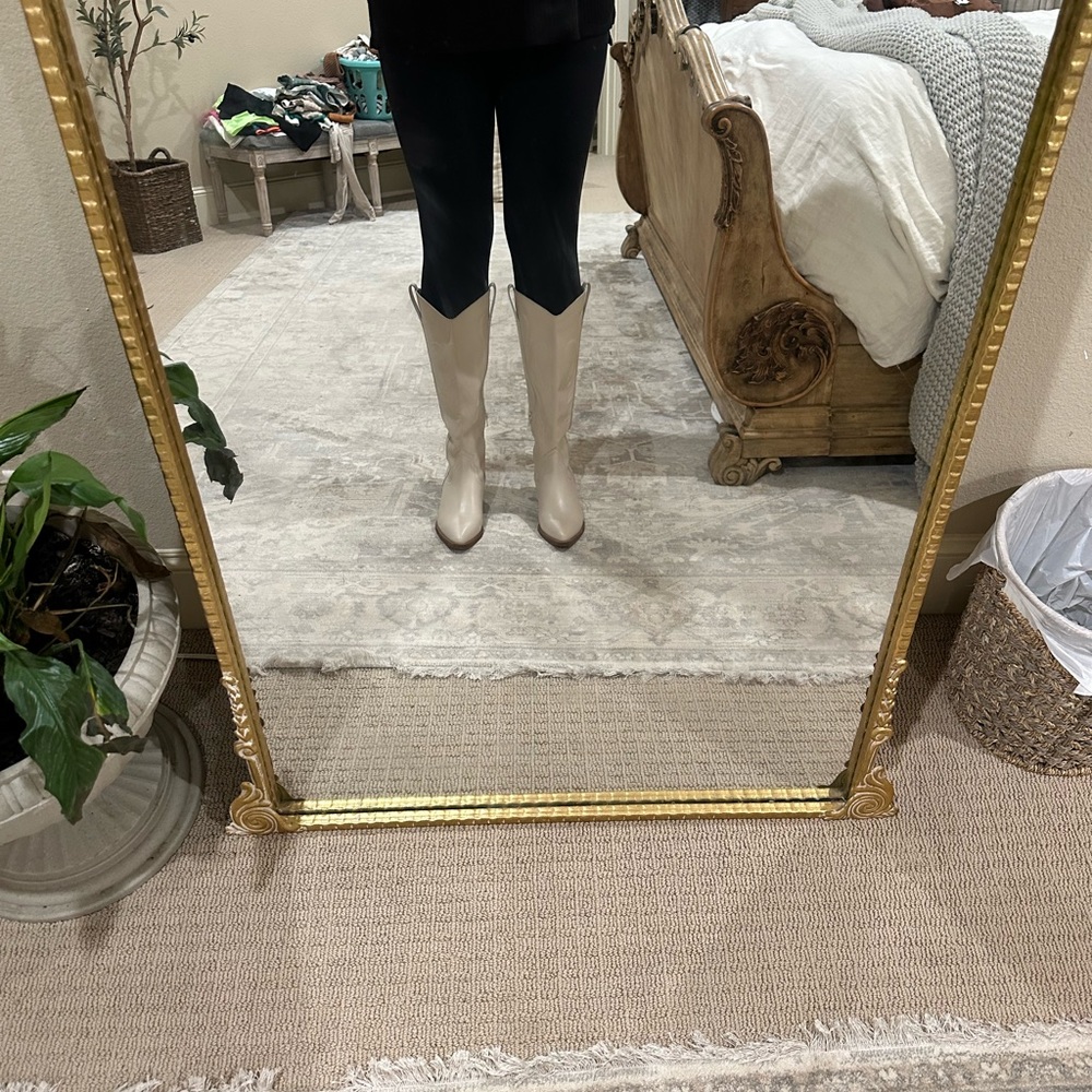 Ivory cowgirl boots